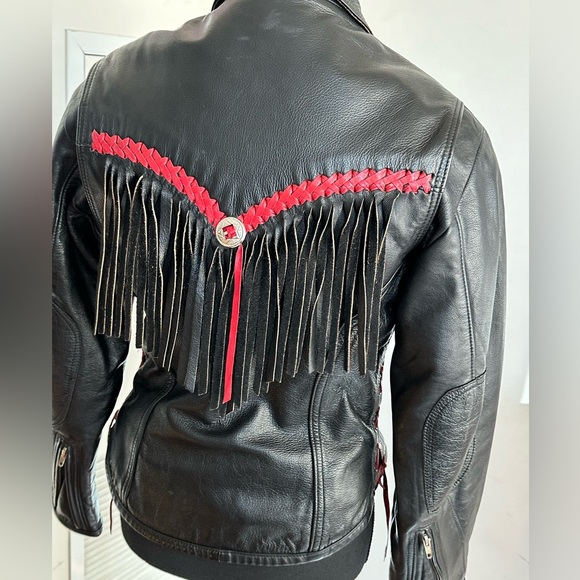 Insane late 70s/early 80s fringe biker jacket. - Picture 4 of 6
